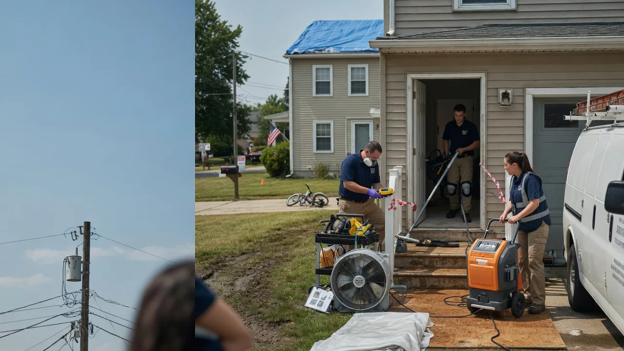 Water Damage Repair in Hemlock, MI near me